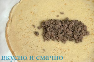 блины с начинкой