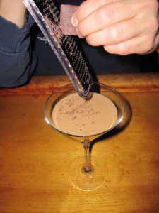 шоколадный коктейль