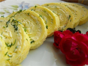 Омлетный рулет Омлетный рулет